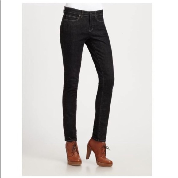 Eileen Fisher Raw Hem Skinny Jean - Picture 9 of 10